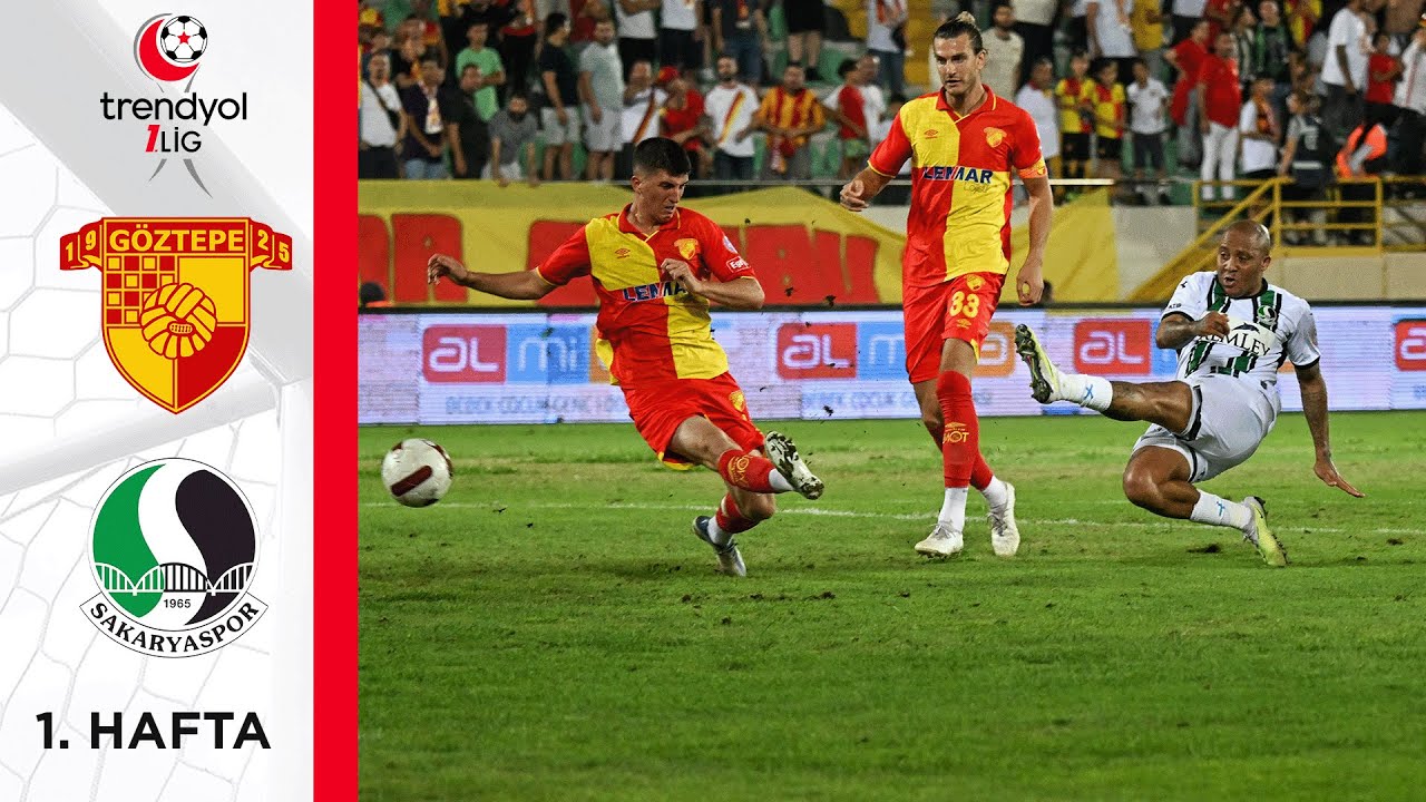 Göztepe (0-1) Sakaryaspor - Highlights/Özet | Trendyol 1. Lig - 2023/24