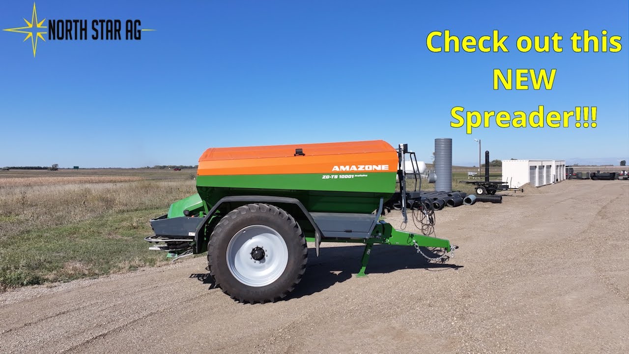 Amazone ZG-TS 10001 Fertilizer Spreader Product Walkaround | North Star Ag