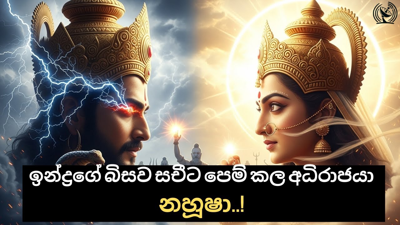 දෙවියන්ට රජු වූ නහුෂාගේ කථාව.. The story of King Nahusha, the king of the gods
