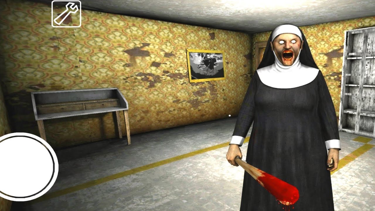 Granny becomes evil nun 😯 || granny game horror escape mobile gameplay