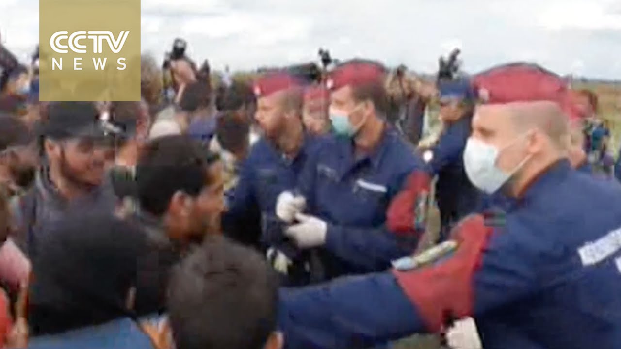 Police clash with migrants at Hungarian-Serbian border