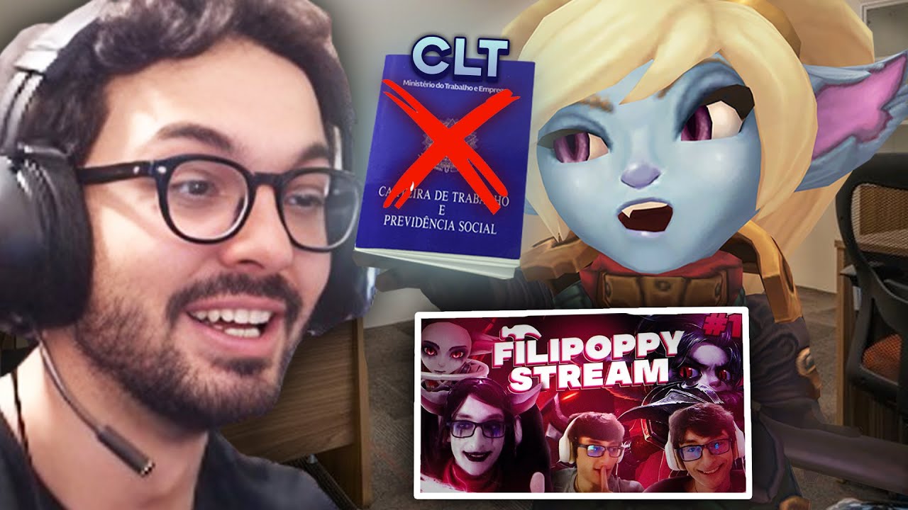 LARGOU A CLT PARA JOGAR DE POPPY - MYLON REACT Filipoppy na stream #1
