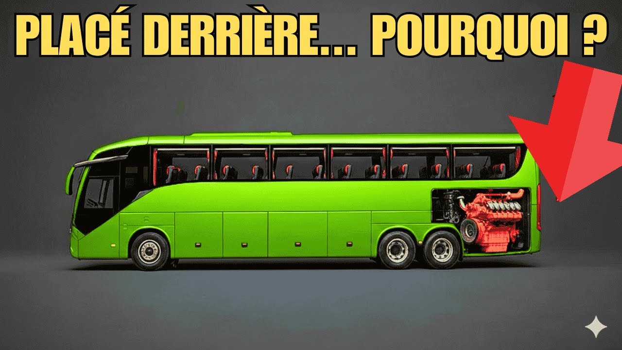 Le MOTEUR des BUS à l'ARRIÈRE : Vous ne devinerez JAMAIS pourquoi !