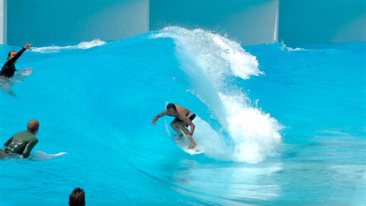 Bruce Irons & Pro’s surf HUGE barrels at the Palm Springs Wavepool