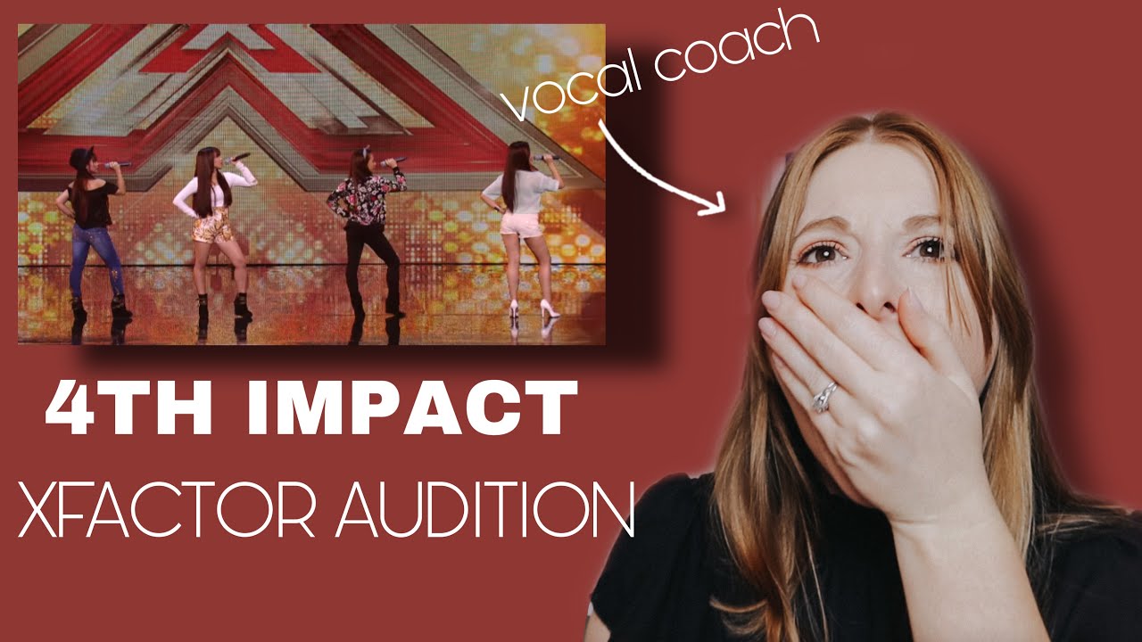 Реакция преподавателя вокала на прослушивание X-Factor группы 4th Impact