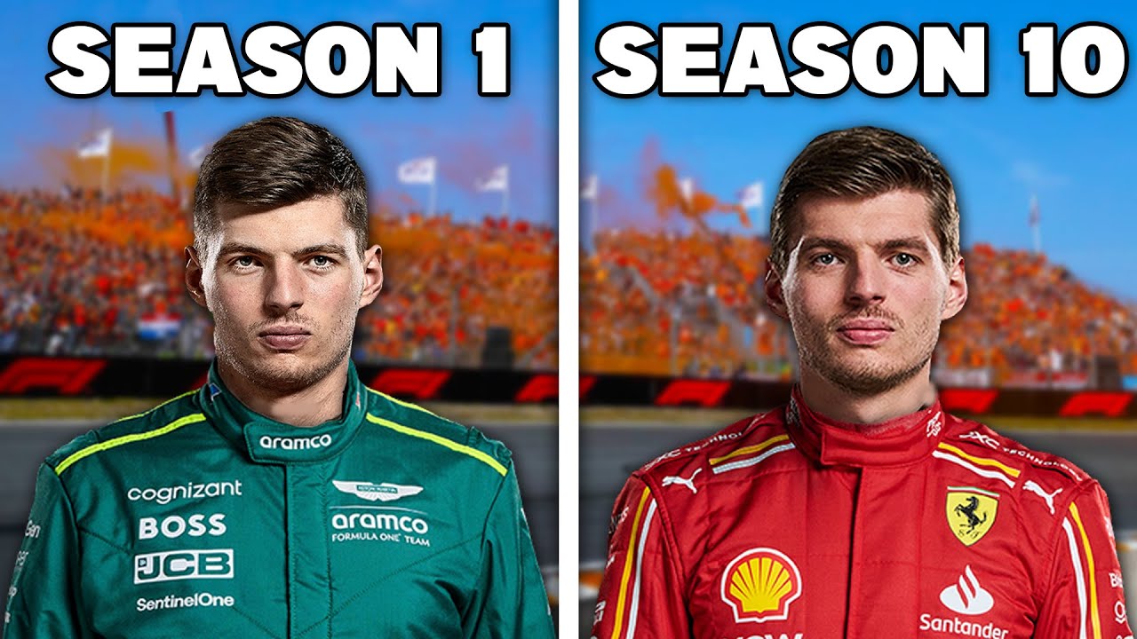 I Replayed Max Verstappen&rsquo;s Entire Career