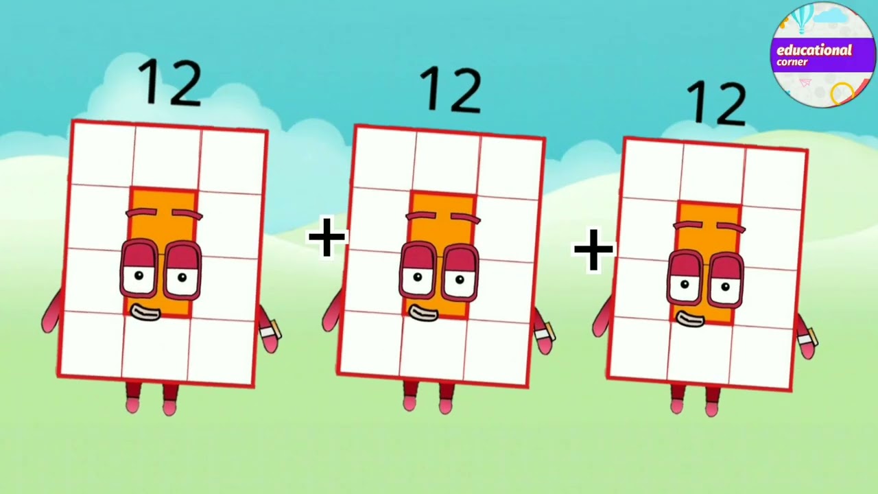 Unlock the World of Triple addition mathblocks 1 to 25 @educationalcorner110