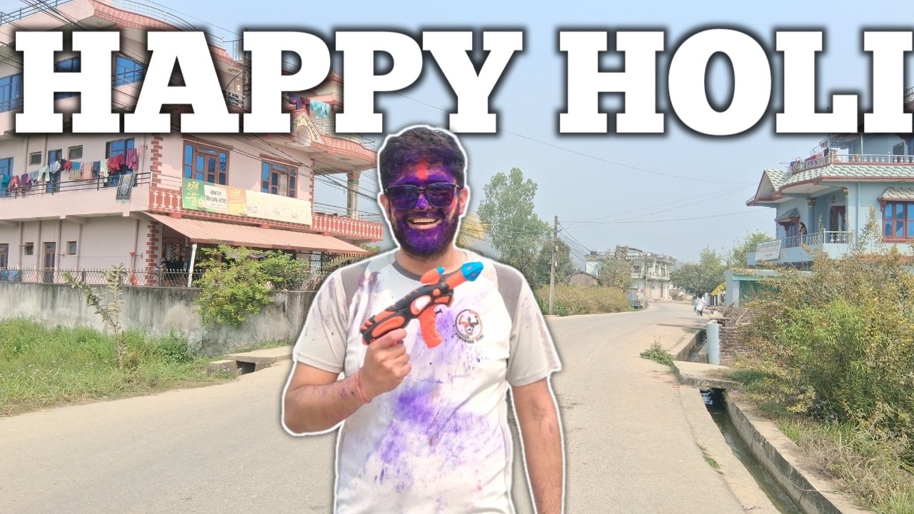 Holi Vlog 😃