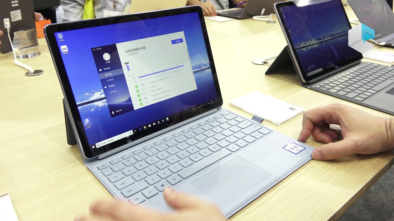 Huawei Matebook E 2019 connected PC con Qualcomm Snapdragon 850