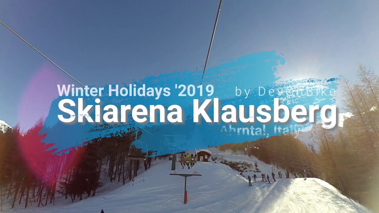 Skiarena Klausberg - Italy - skiing 3 + 1/a