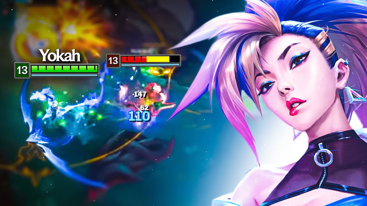 C'EST COMME CA QUE TU DOIS CARRY AVEC AKALI !
