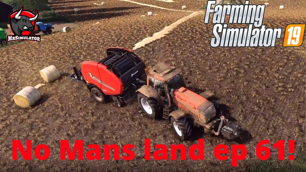 No Mans land | harvesting and baling! | Farming Simulator 19 | Timelapse ep 61