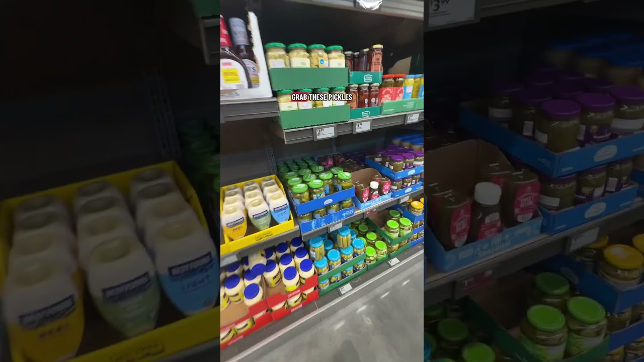 Закупка продуктов в Aldi