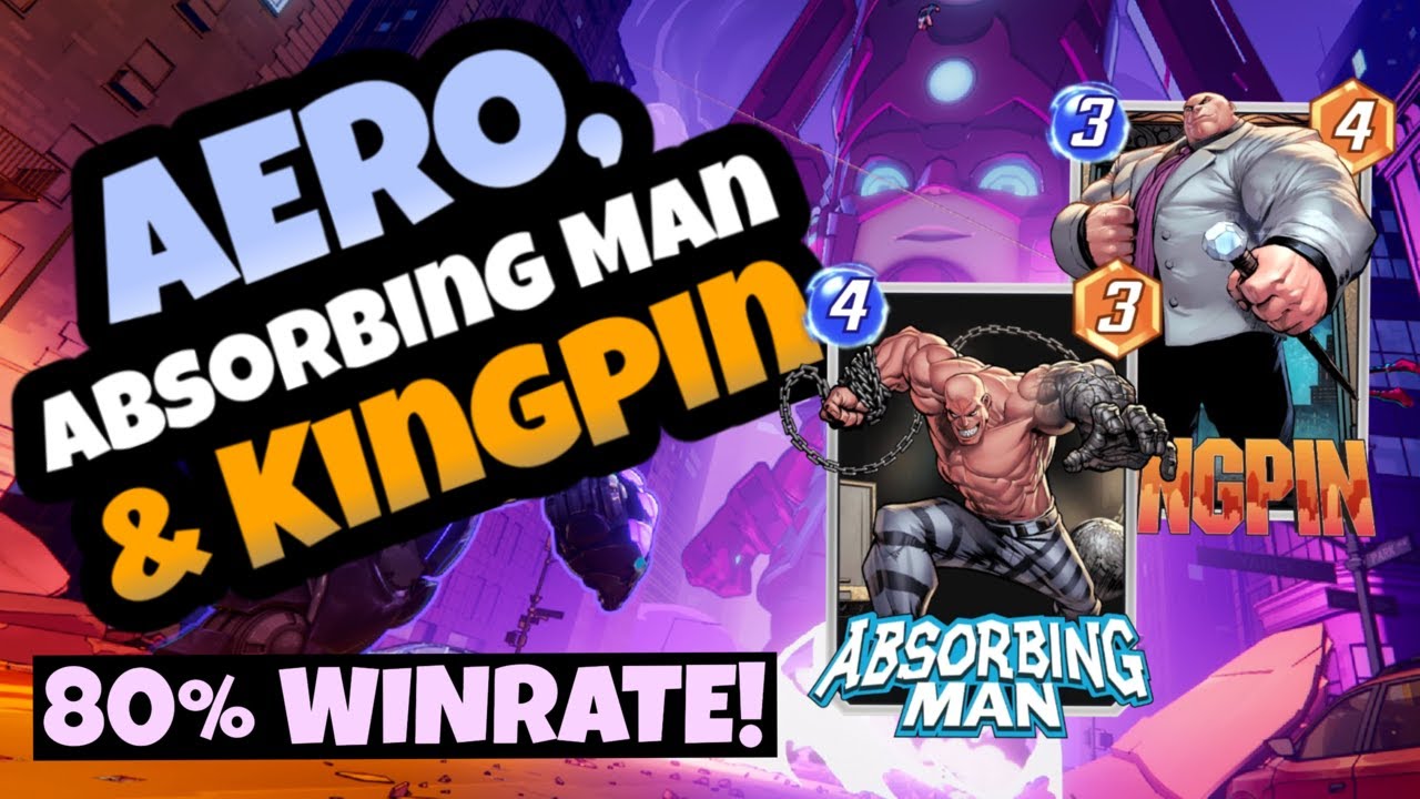 Is Absorbing Man Broken? Absorbing Man + Aero + Kingpin | Marvel SNAP