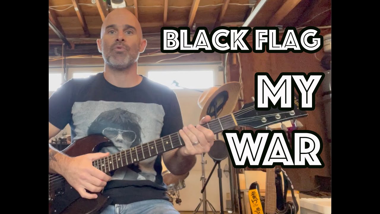 My War Black Flag Guitar Lesson + Tutorial