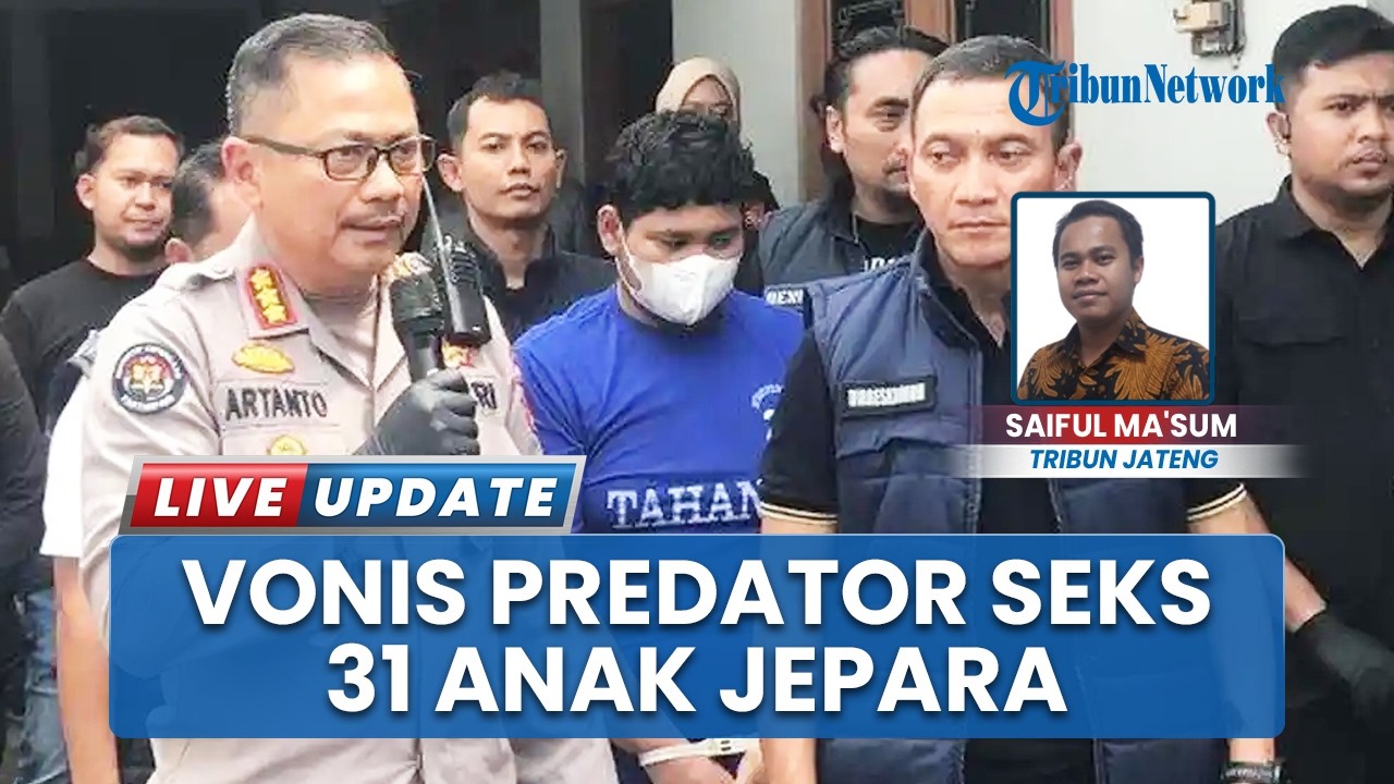 Tersangka Predator Seks Bakal Jalani Sidang Kedua di PN Jepara Didakwa Pasal Berlapis