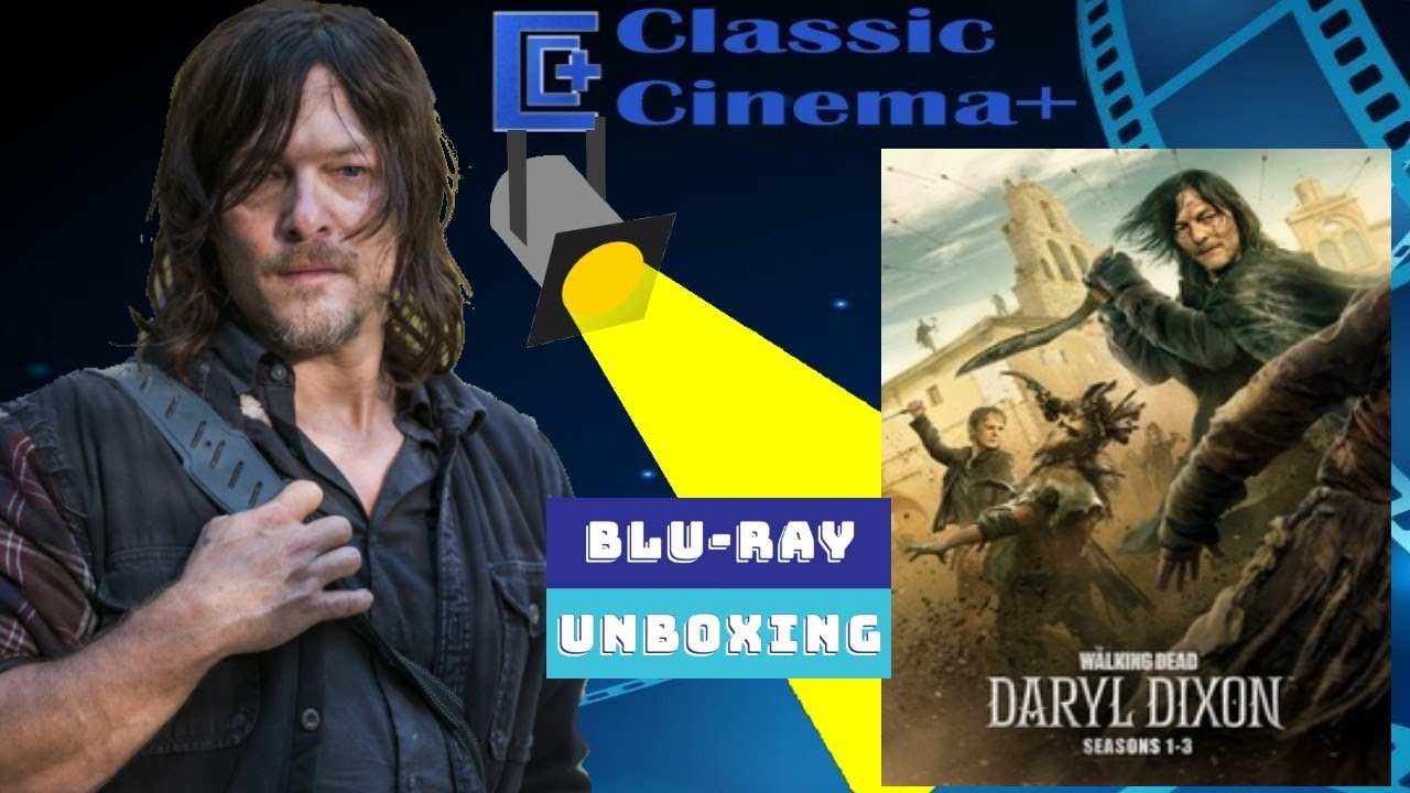 Daryl Dixon Seasons 1–3 Blu-ray Unboxing | The Walking Dead Spin-Off