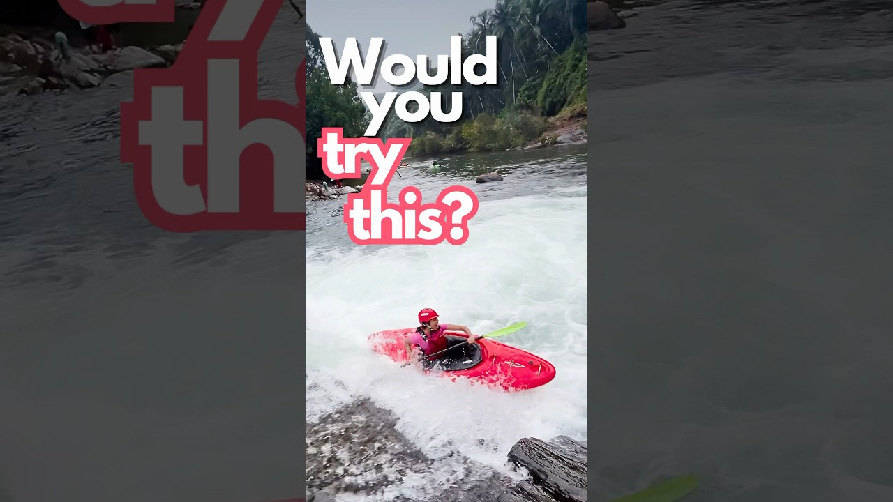 Whitewater Kayaking Course in Kerala, India | My experience #adventuresports #kayakingindia
