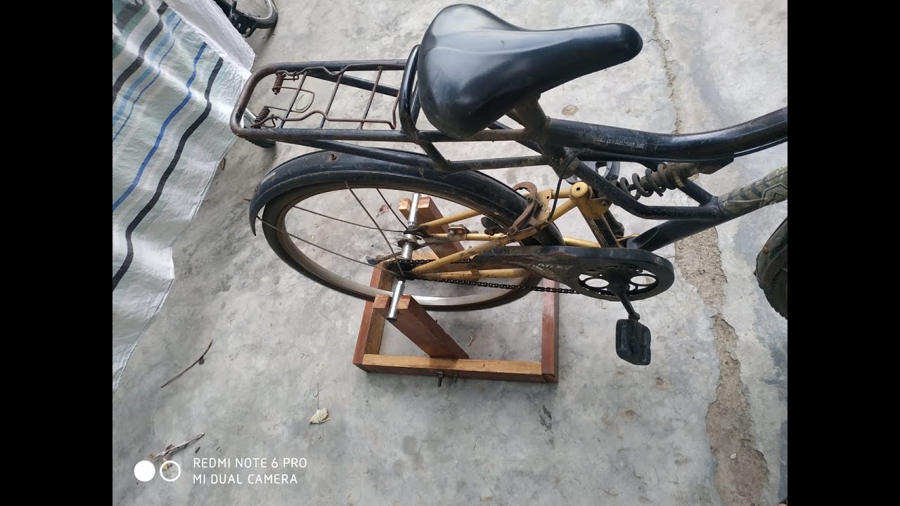 Convert your cycle into a gym bike for home workout under Rs.300/-  || #HomeWorkout #YouTubeIndia