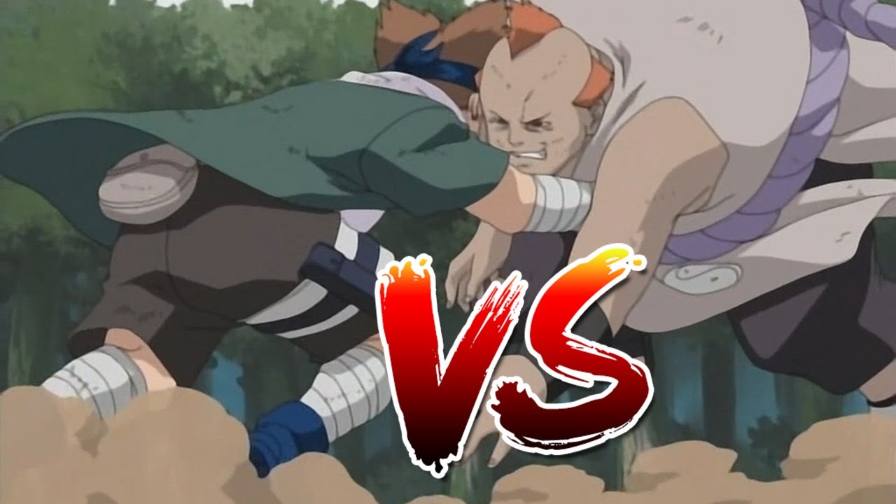 Akimichi Choji vs. Jirobo from Sound Village - Sasuke's Return Mission | Naruto Game