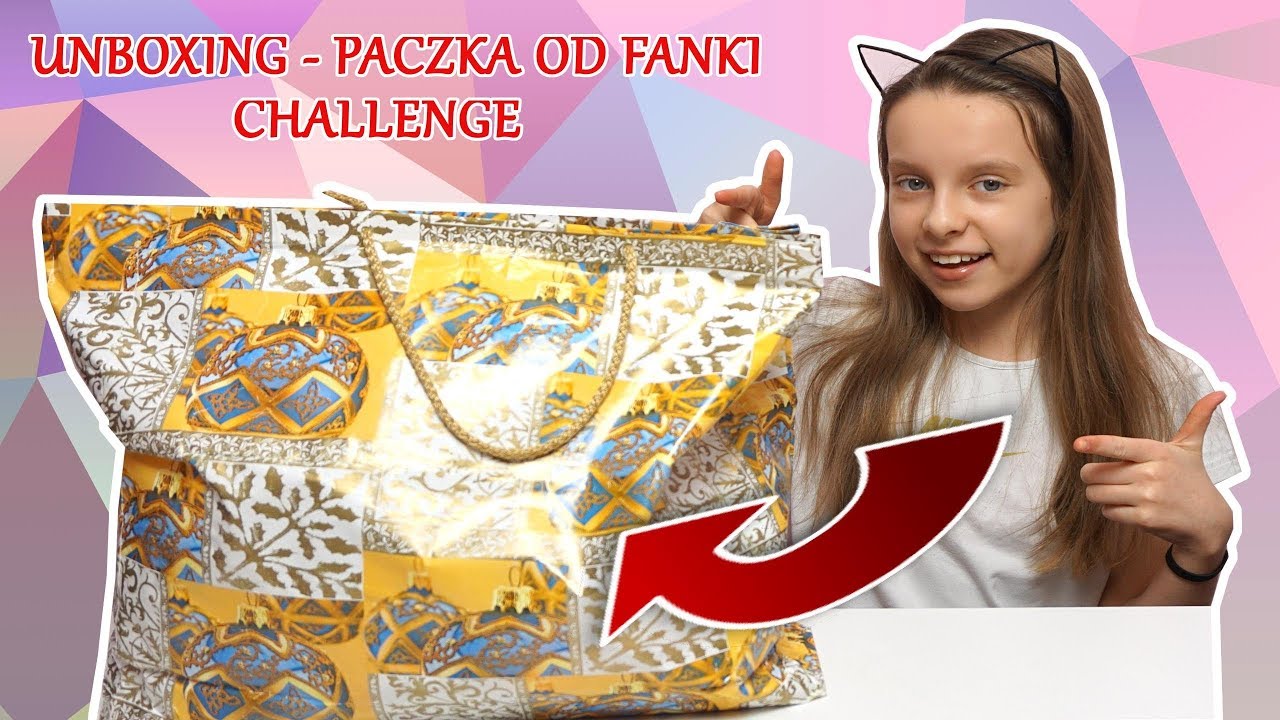 CHALLENGE  😱 PACZKA OD FANKI - UNBOXING - WYZWANIA | Amelie