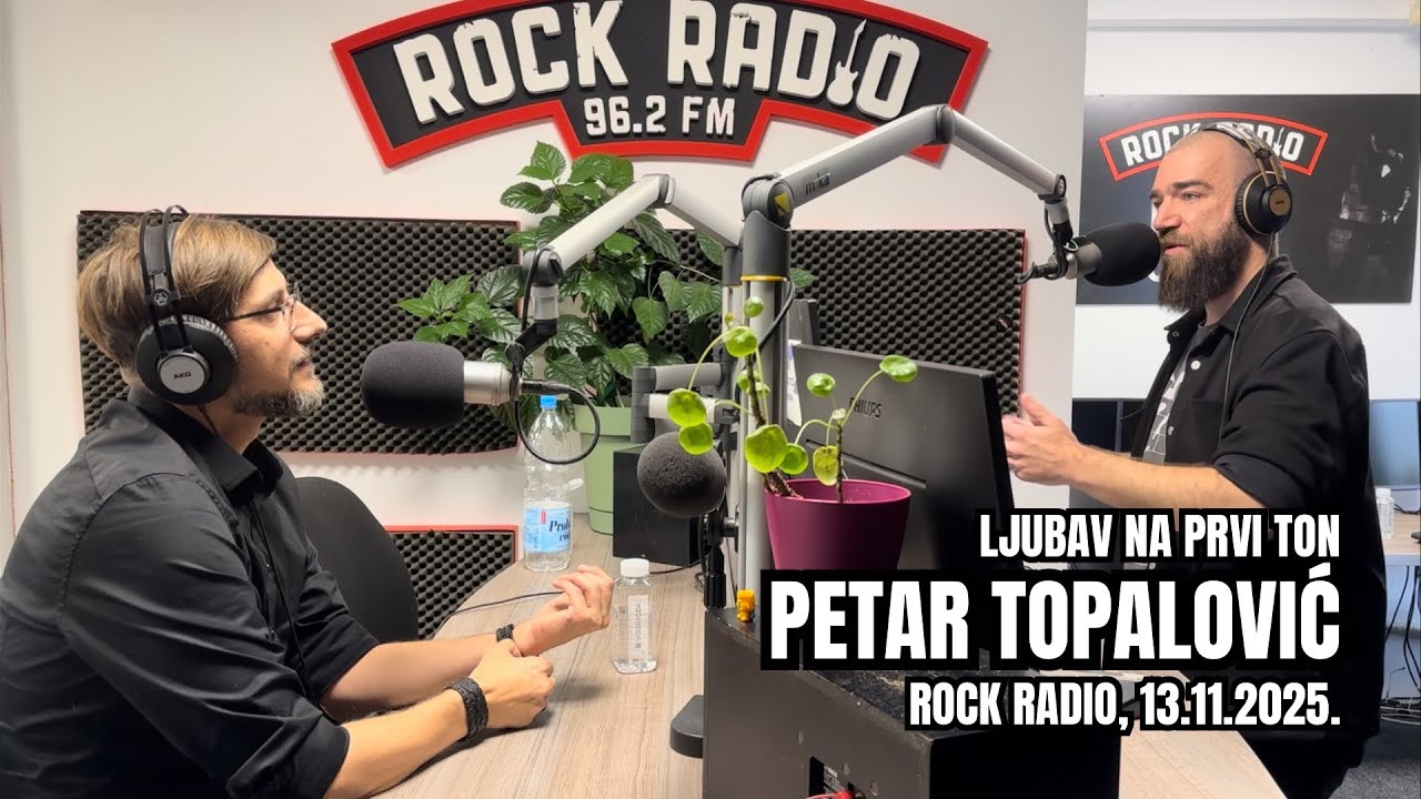Ljubav na prvi ton: PETAR TOPALOVIĆ - SOPOT (Rock Radio, 13.11.’25)