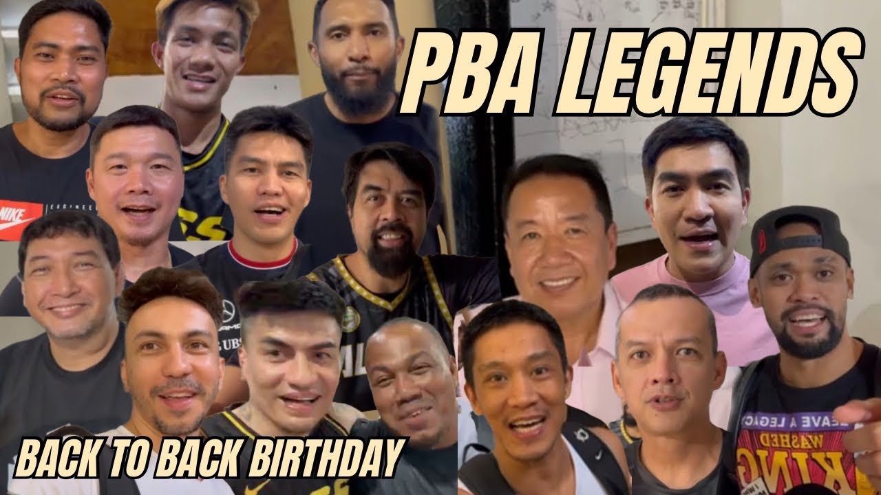 FIRST TIME NA NAGLABAN KASAMA MGA PBA LEGENDS! HAPPY BDAY SIR DENNIS AT MAC CARDONA!