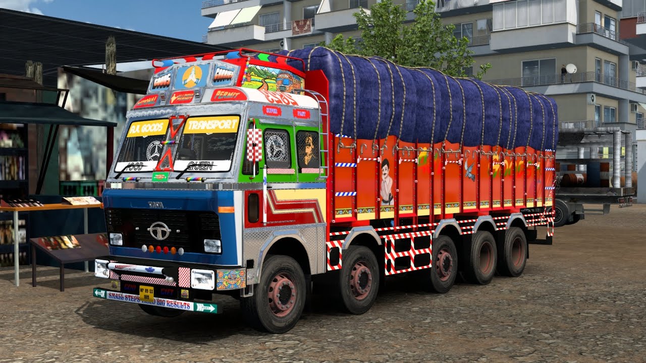 NEW INDIAN TRUCK IN ETS2 (part 2) | Tata Truck in Indian Highway | Ets2