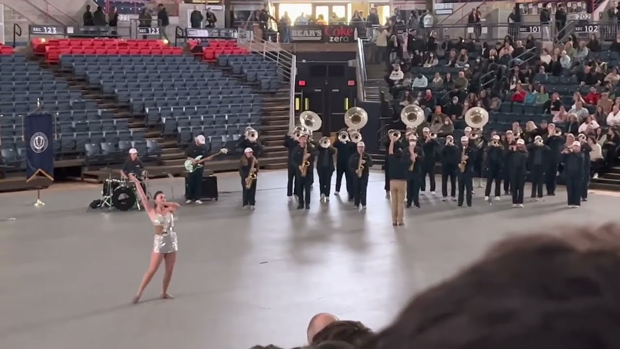 Uconn Pep band at admitted students day April 9, 2022