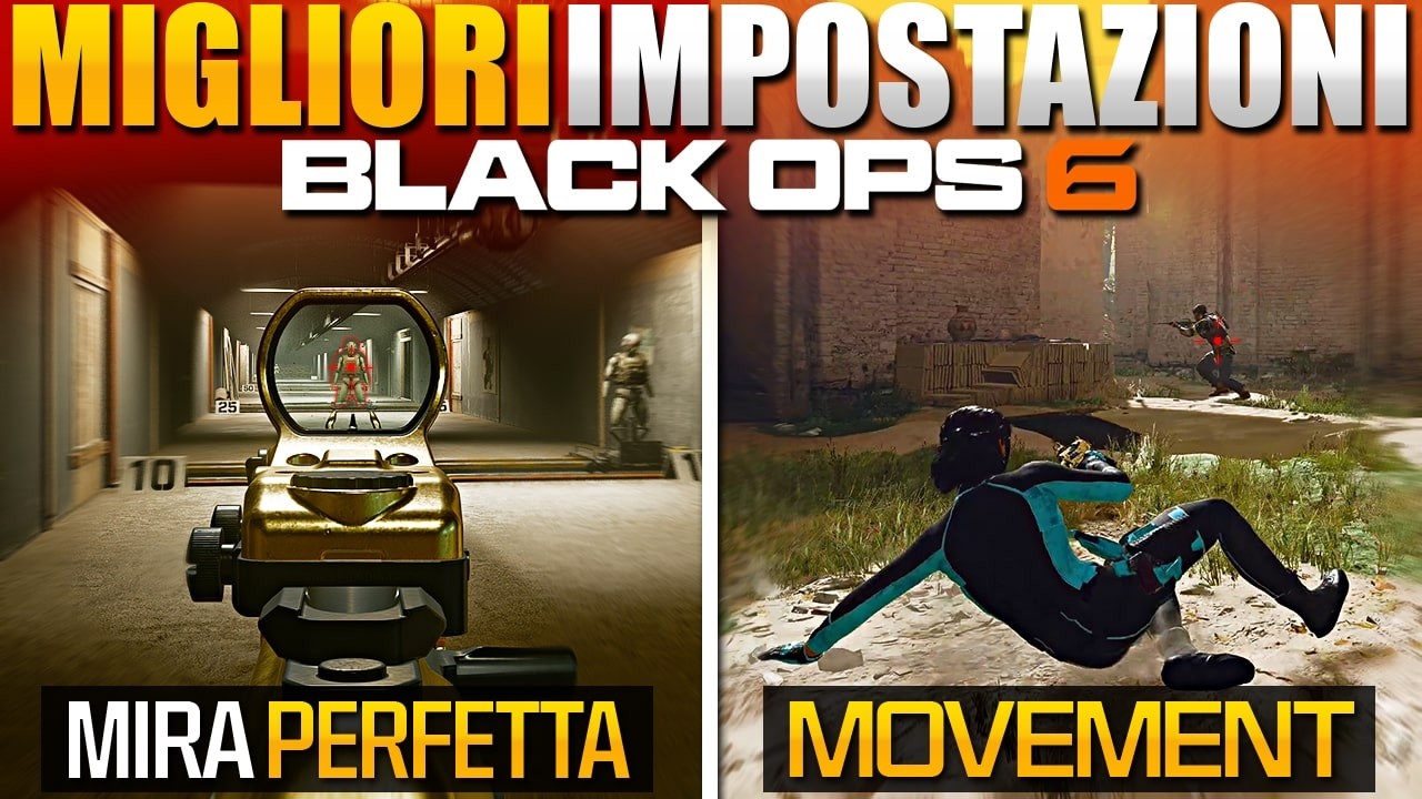 MIGLIORI IMPOSTAZIONI per MIRA e MOVEMENT su BLACK OPS 6 e WARZONE (Guida Avanzata per Controller)