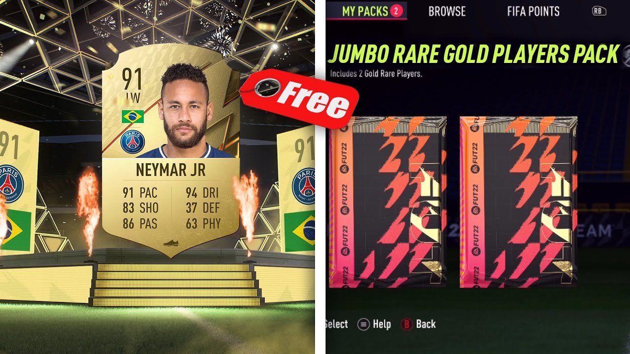 HOW TO GET 2X FREE 100K PACKS IN #FIFA22!! *NOT CLICKBAIT*