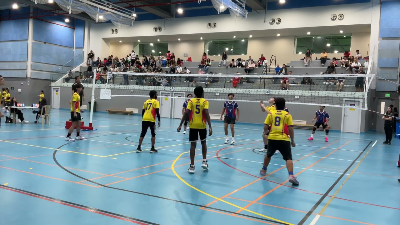 The 8th Xpats Juniors Volleyball Tournament - Finals Boys Blue vs Yellow