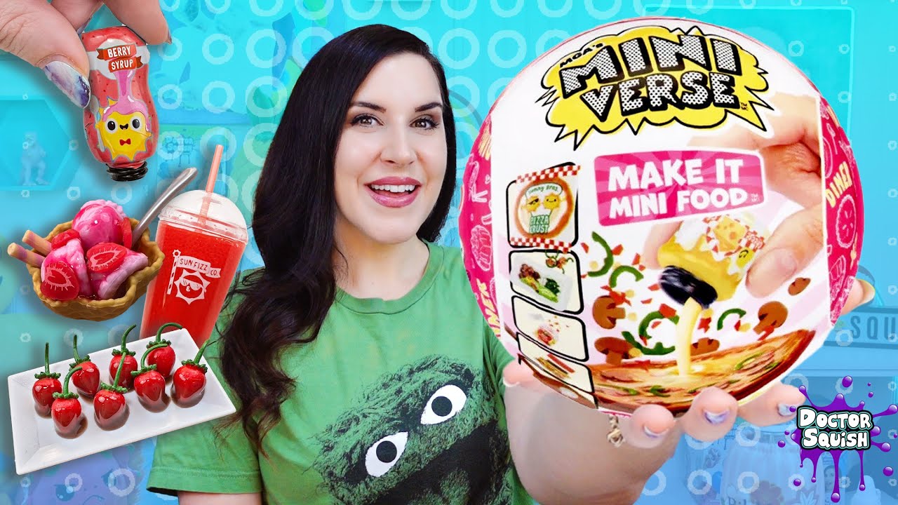 Viral Mini Verse Make It Mini Food Series 2! New Series!