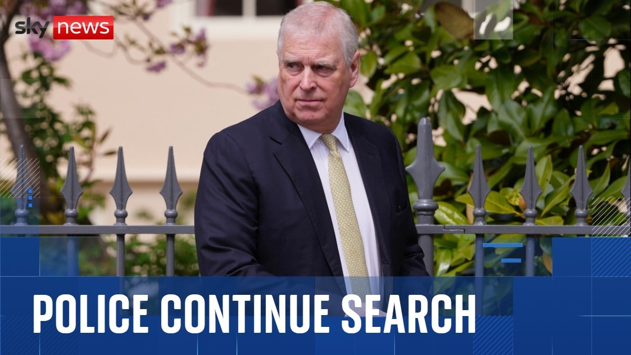Andrew investigation: Police continue search at Royal Lodge