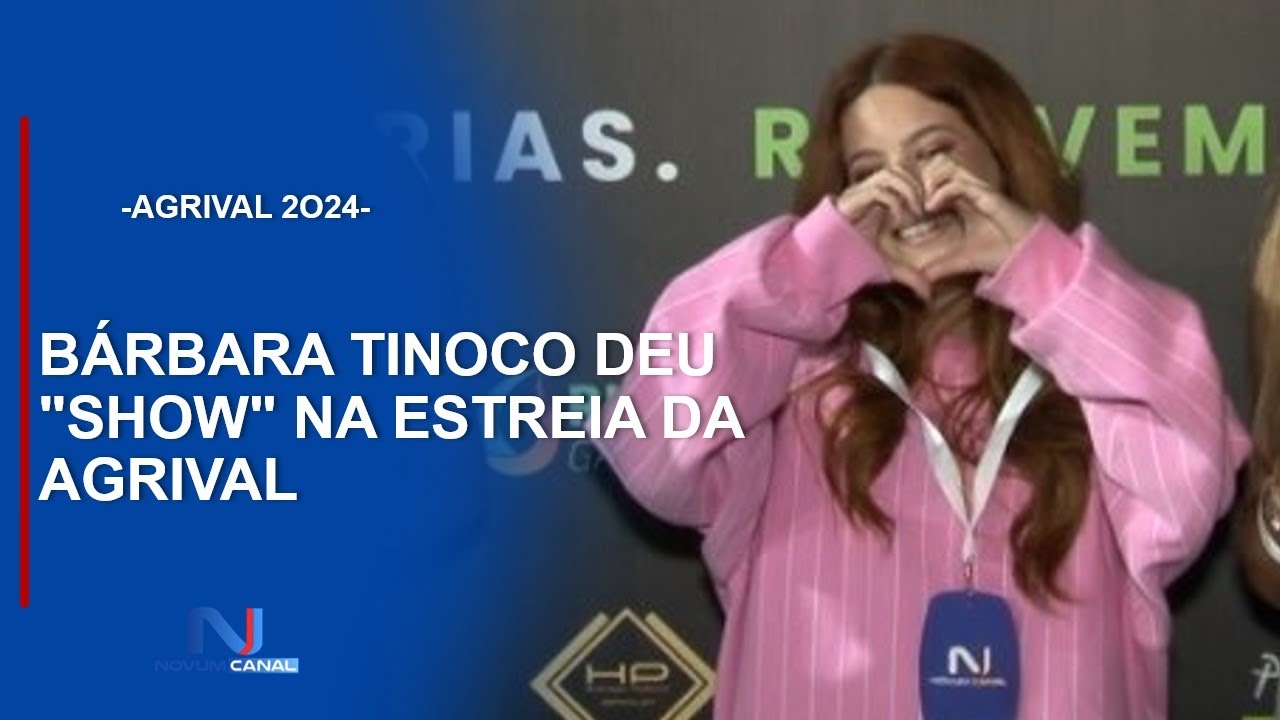 BÁRBARA TINOCO DEU 