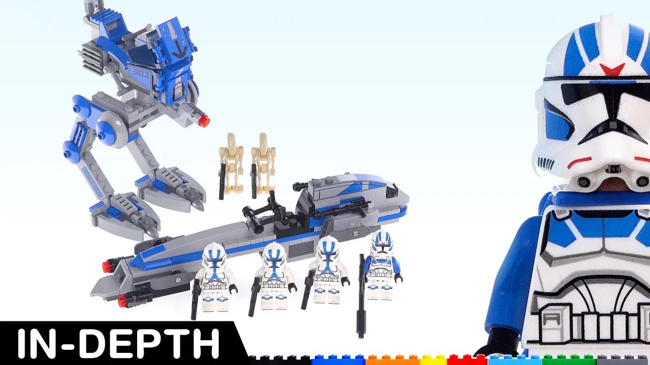 🔄 LEGO Star Wars 2020:  501st Legion Clone Troopers review! 75280 re upload