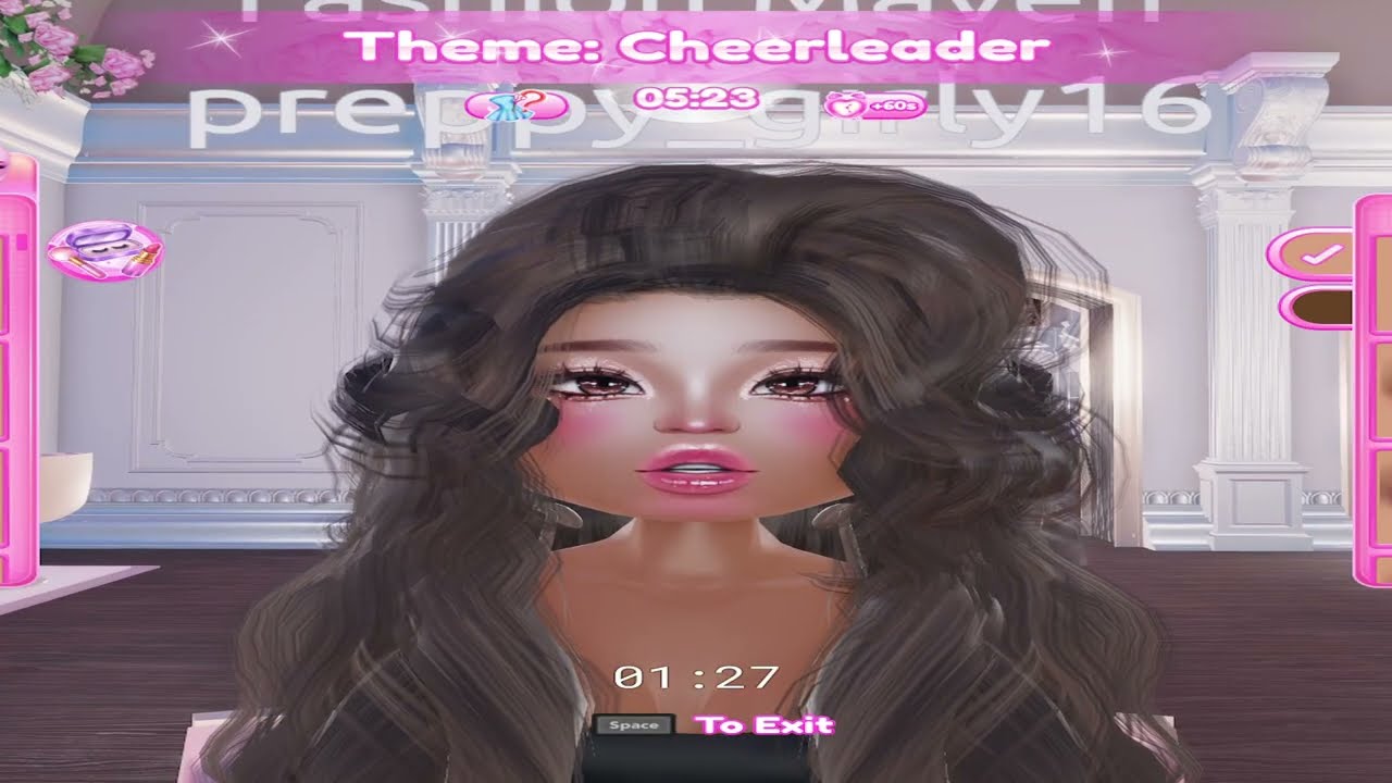 playing a round of dress to impress