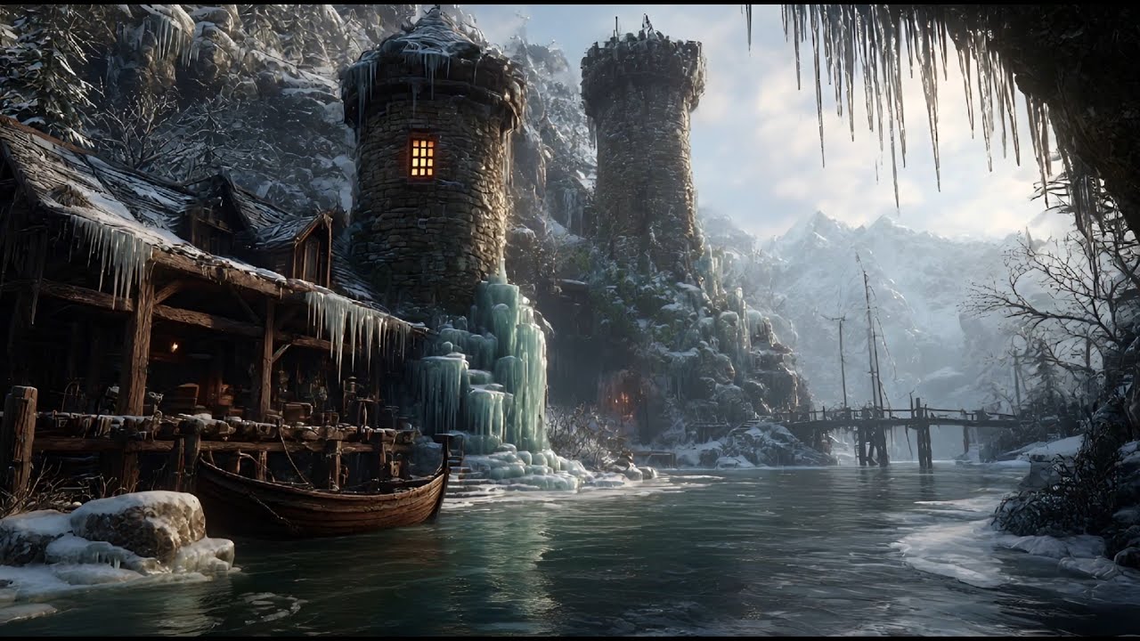 Twin Frozen Towers – Medieval Celtic Music & Winter’s Silent Watch