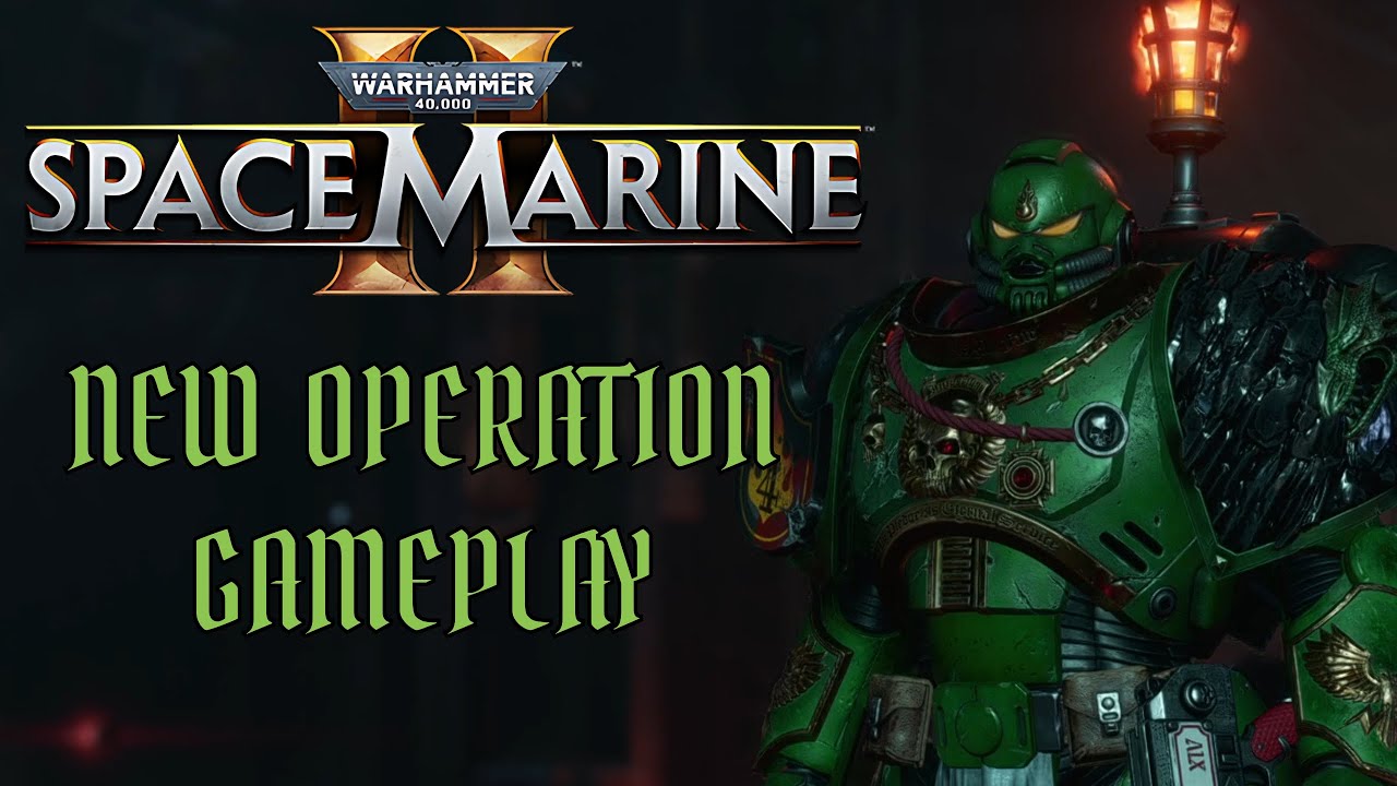 NEW Space Marine 2 operation is intense (no commentary)