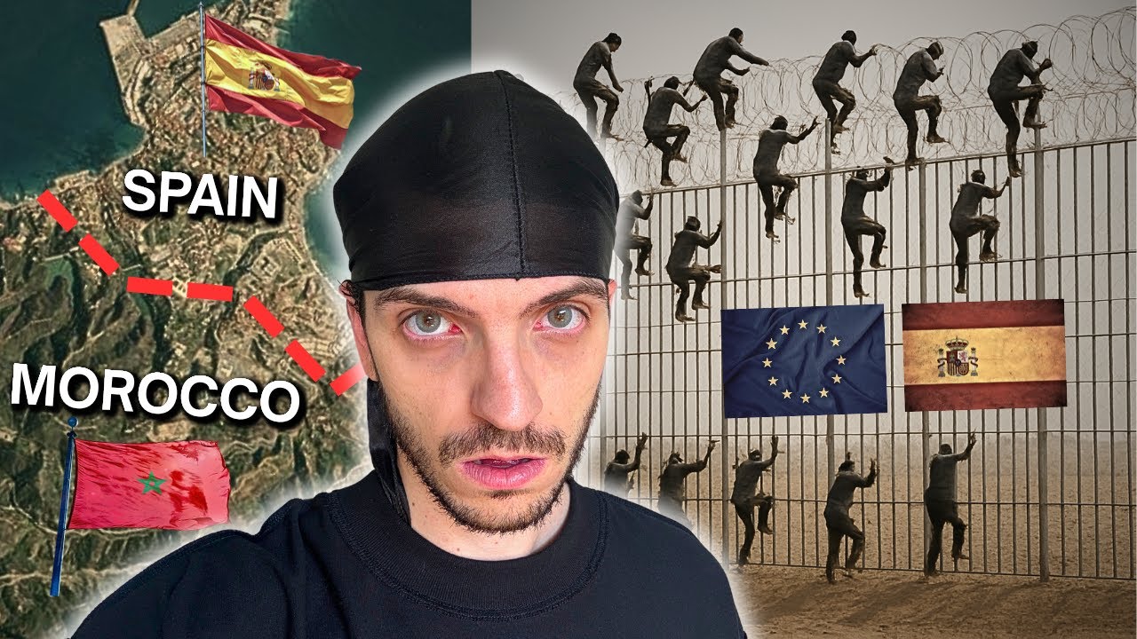 L'INCREDIBILE Confine Di Terra Fra SPAGNA e MAROCCO 🇪🇸🇲🇦