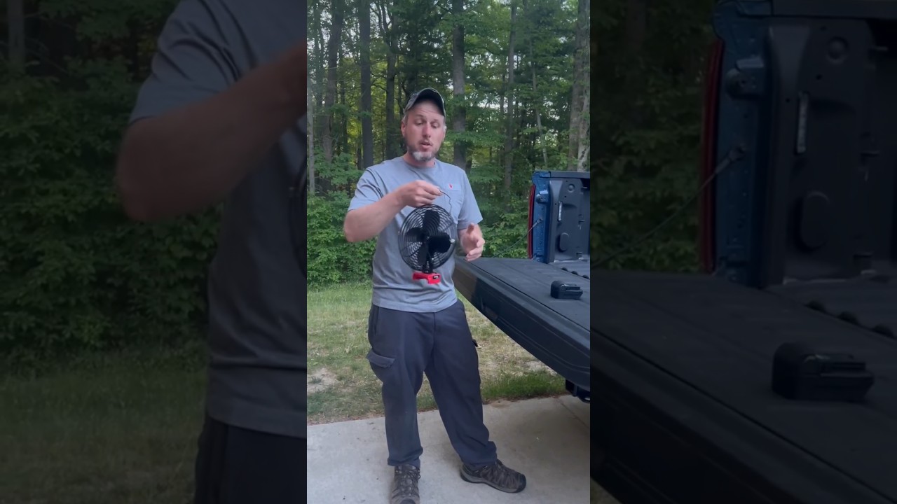 #livowalny Cordless Jobsite Fan, for #milwaukee Battery #foryouシ