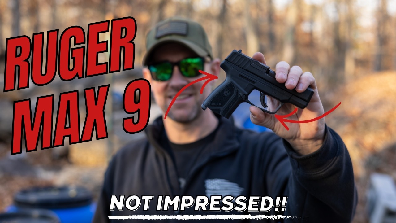 Ruger MAX 9 — реалистичный взгляд на бюджетное скрытое ношение оружия.