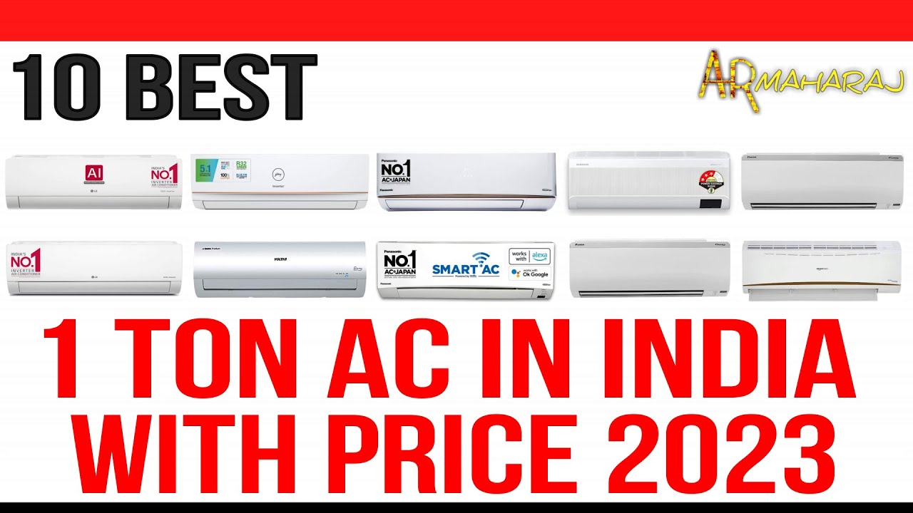 ✅ Top 10 Best 1 Ton Inverter Split AC in India 2023 | 🔥🔥🔥 Air conditioner Price 2023