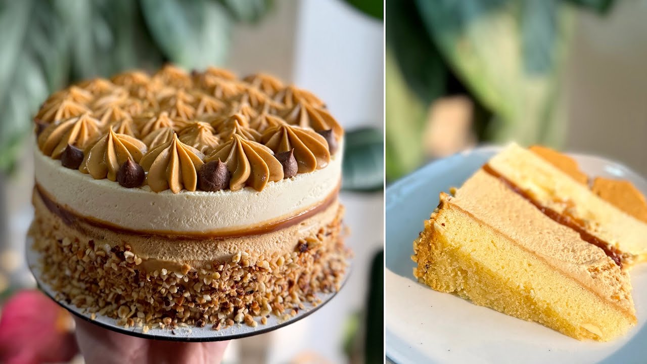 SÓS KARAMELL TORTA🍯 szülinapi tortám :) BebePiskóta
