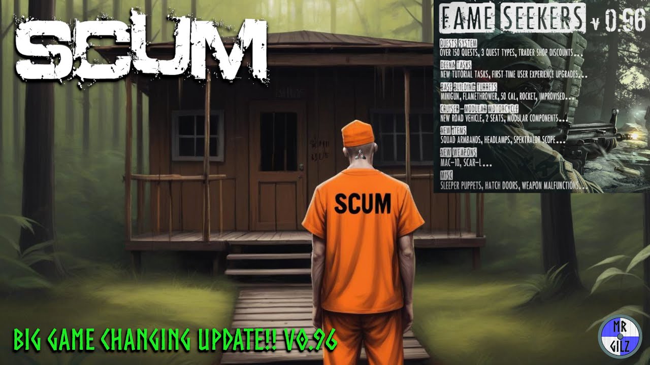 This Big Update Is A Game Changer! Open World Survival Game | SCUM |V0.96 'Fame Seekers'