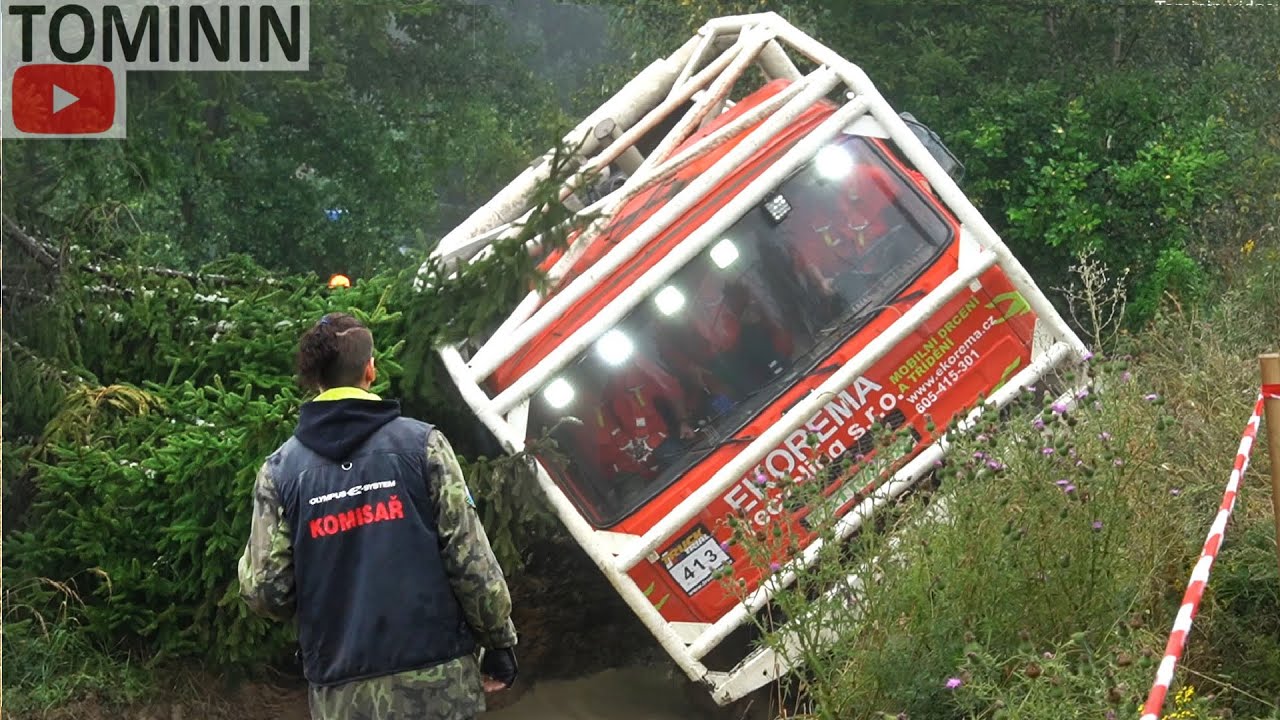 Czech Truck trial - Jihlava 2020 ( CRASH - ACTION ) Tatra 6x6