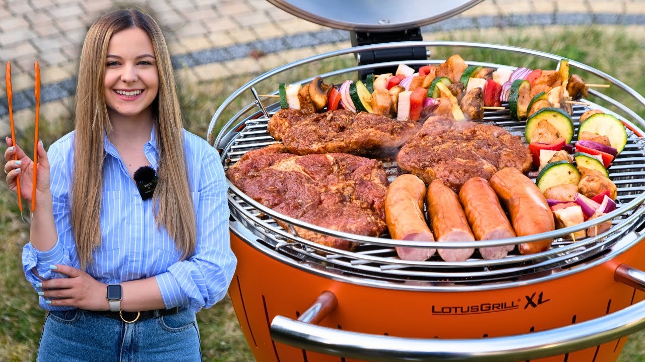 Grill bezdymny LotusGrill XL - Grilluj gdzie chcesz