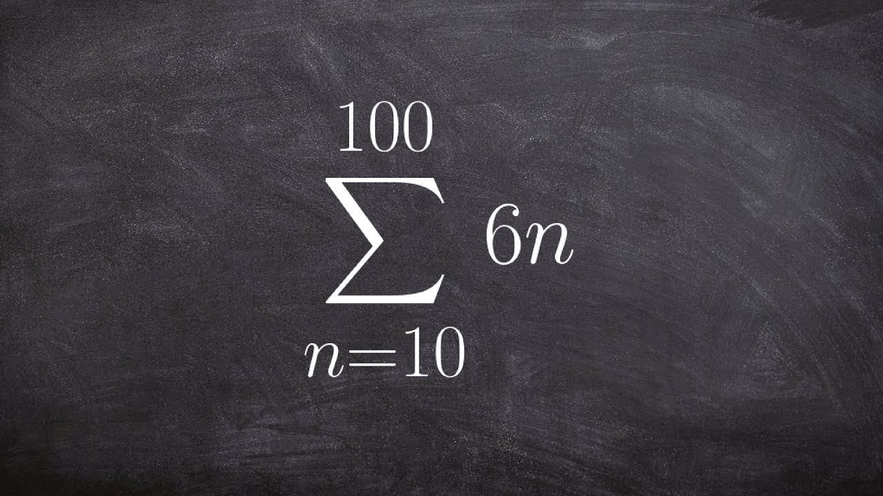Evaluating the partial sum of a arithmetic series