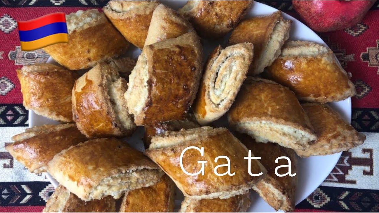 Armenian Gata mit Schmand | Թթվասերով Գաթա  Армянская Гата | Bei Sona