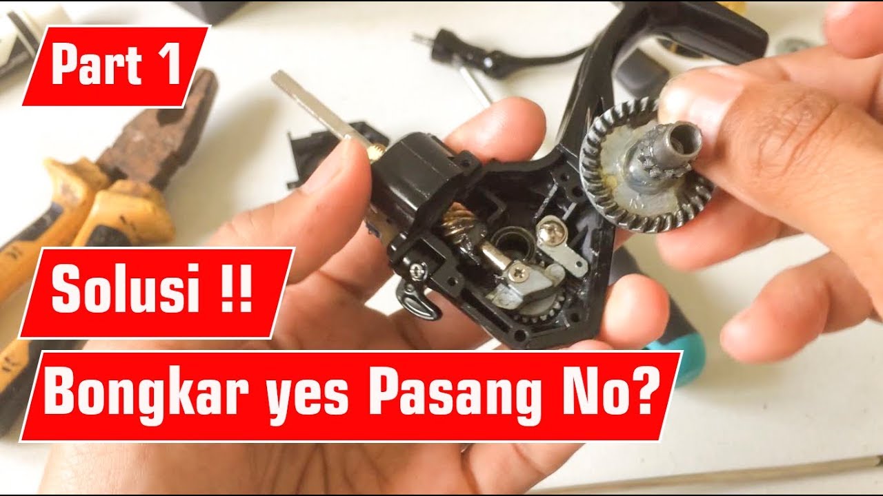 Tahapan Bongkar Reel Agar Tidak Rusak